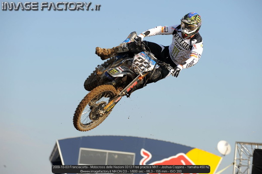 2009-10-03 Franciacorta - Motocross delle Nazioni 0313 Free practice MX1 - Joshua Coppins - Yamaha 450 NZ